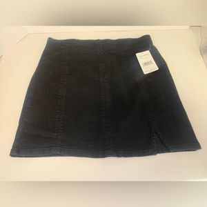 FREE PEOPLE Womens Skirt Femme Fatal Slim Elegant Black Size M OB848239